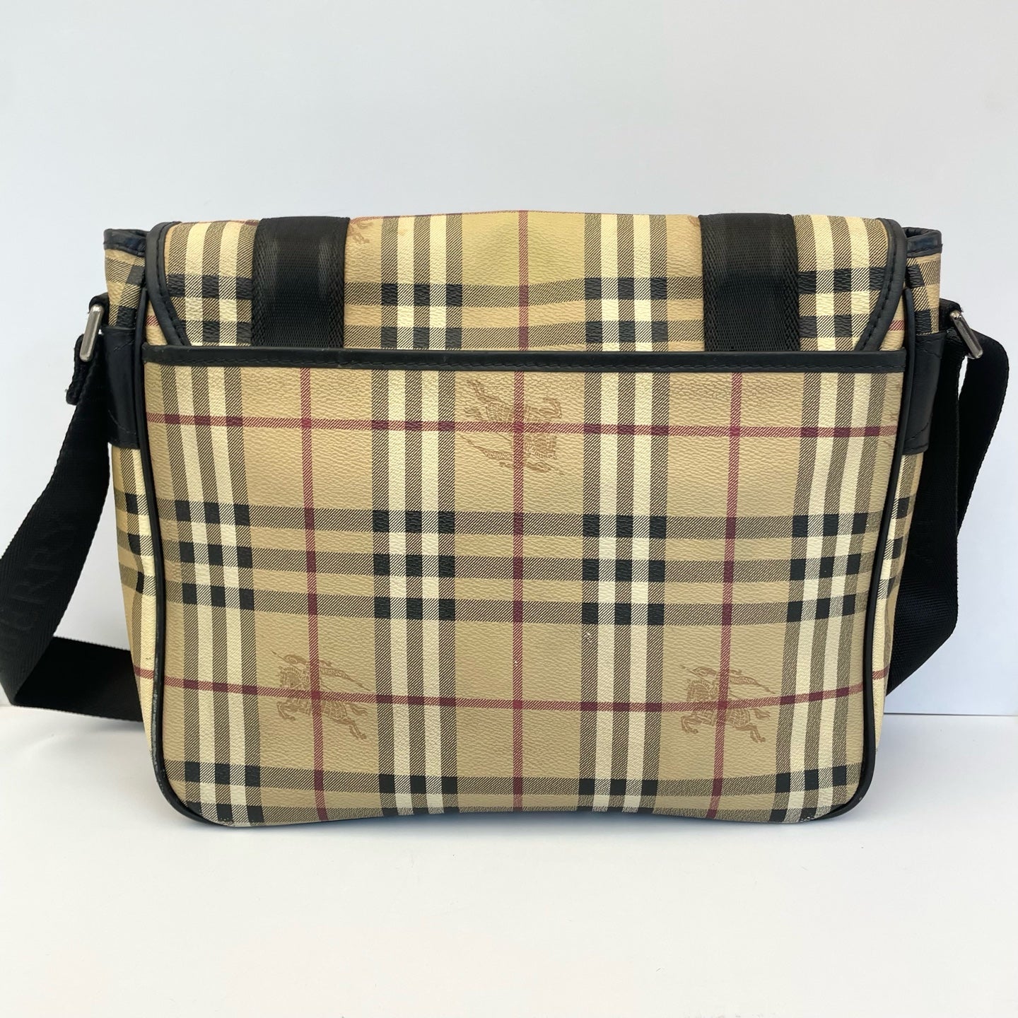 Burberry Canvas Messenger Bag