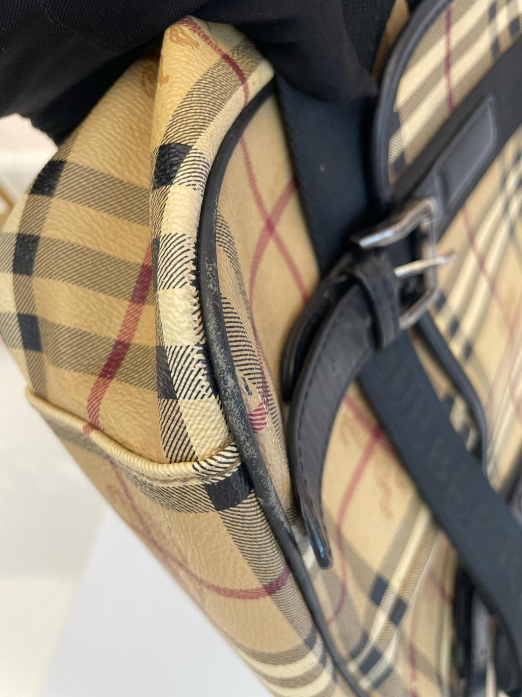 Burberry Canvas Messenger Bag