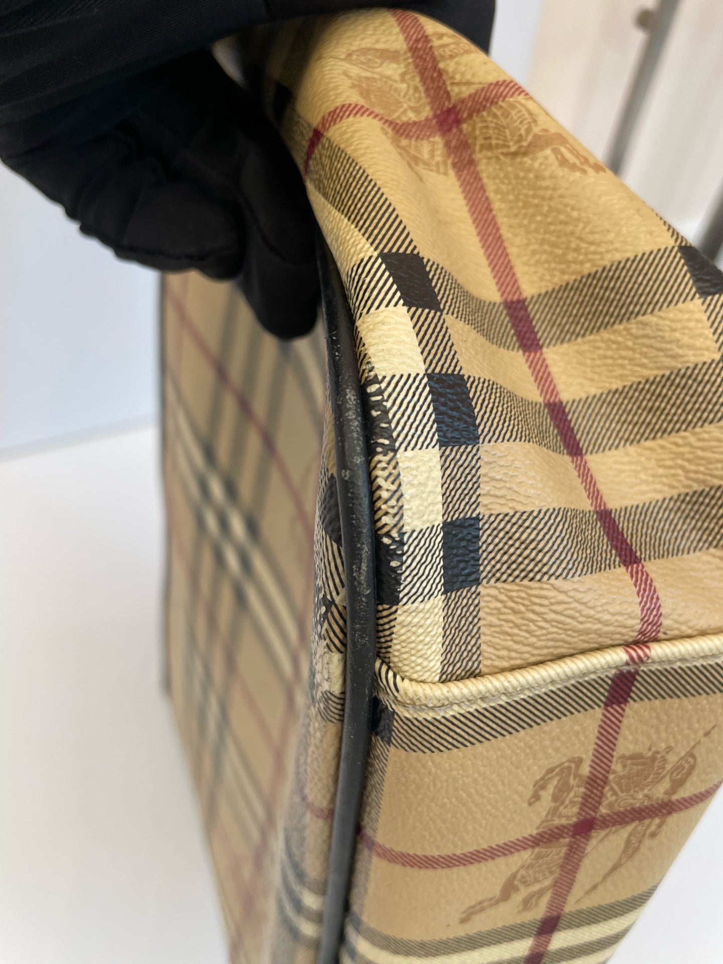 Burberry Canvas Messenger Bag