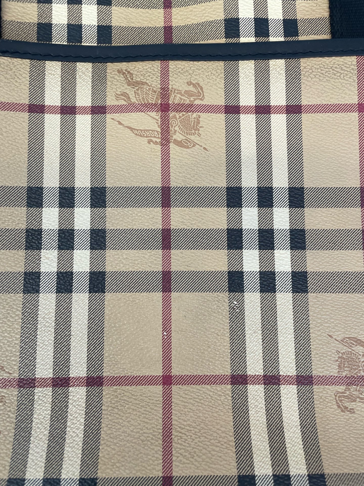 Burberry Canvas Messenger Bag