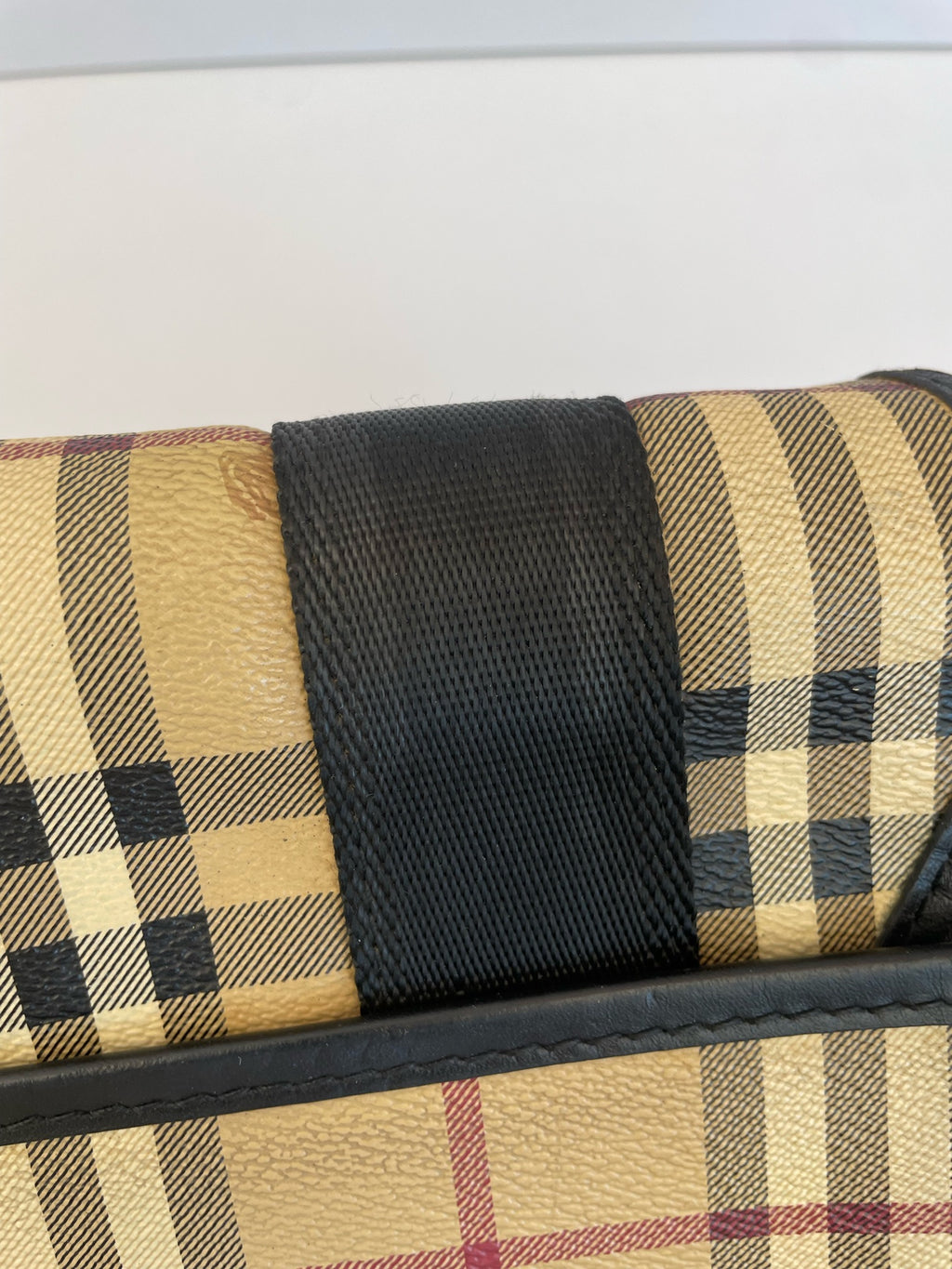 Burberry Canvas Messenger Bag