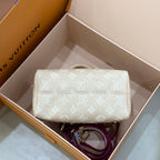 Louis Vuitton SPEEDY BANDOULIÈRE 20 Handbag Canvas Beige 13.5 x 12 x 20.5cm M15151
