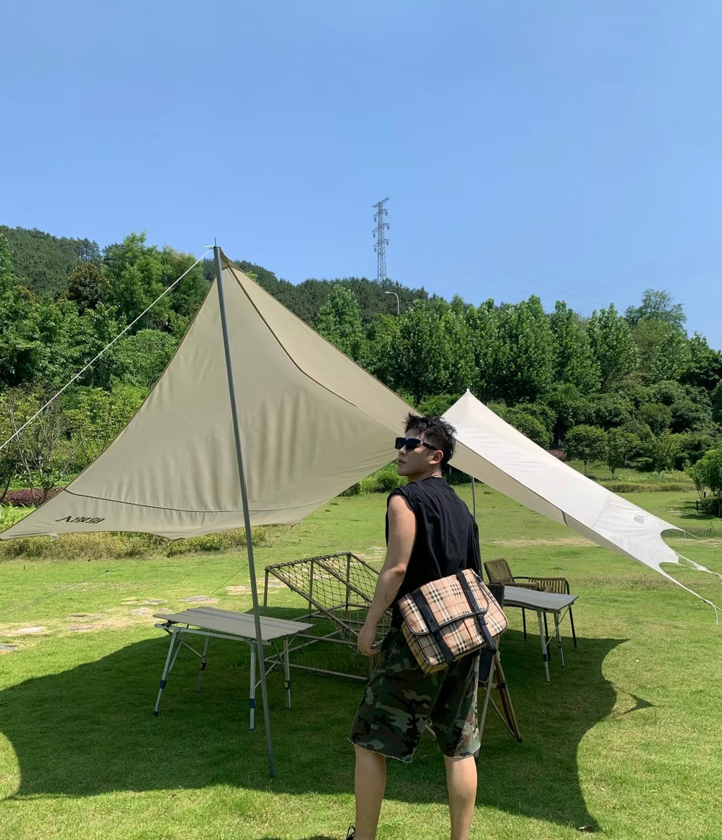 Burberry Canvas Messenger Bag