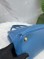 Prada Blue Satchel