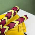 Loewe Yellow Saddle Bag