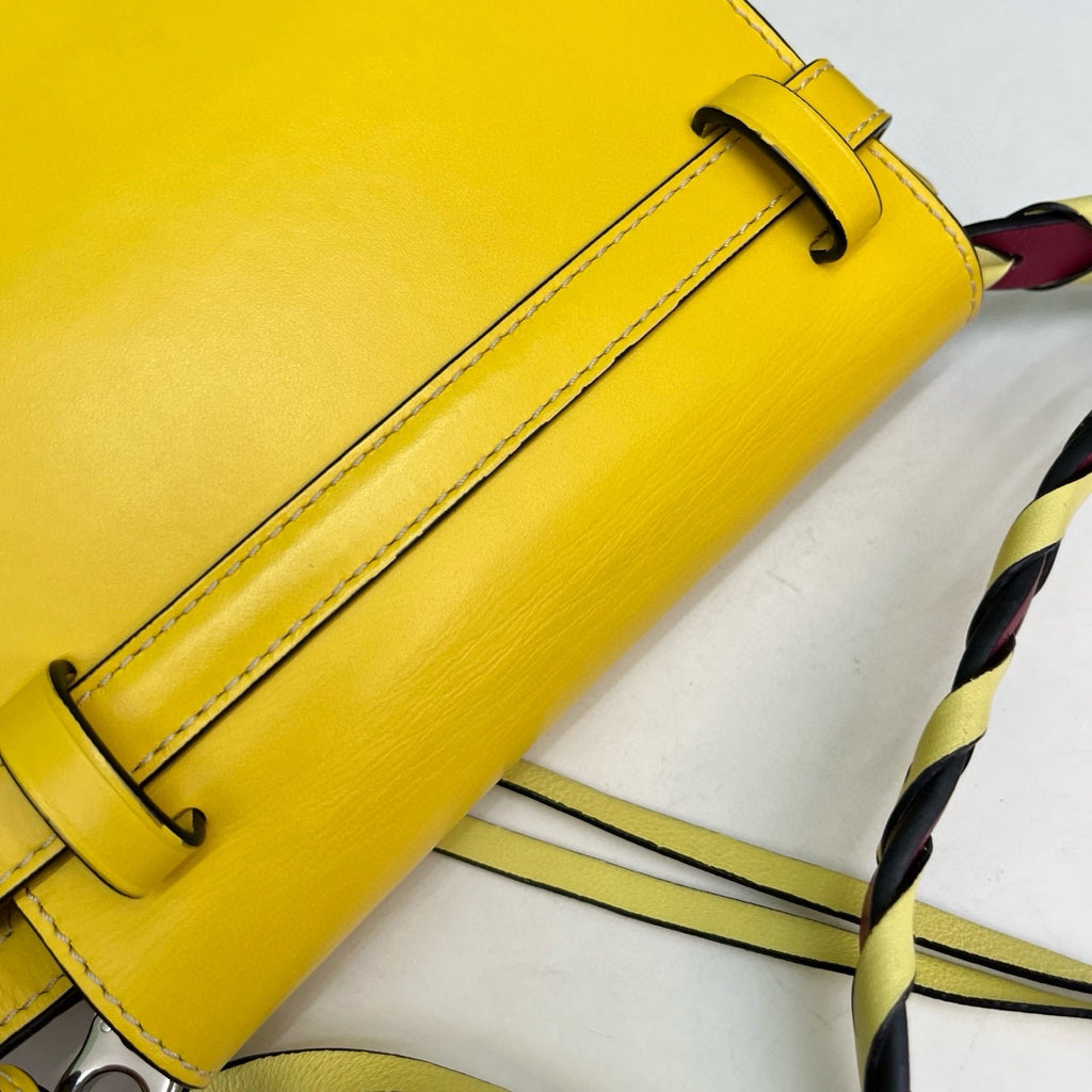 Loewe Yellow Saddle Bag