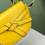 Loewe Yellow Saddle Bag