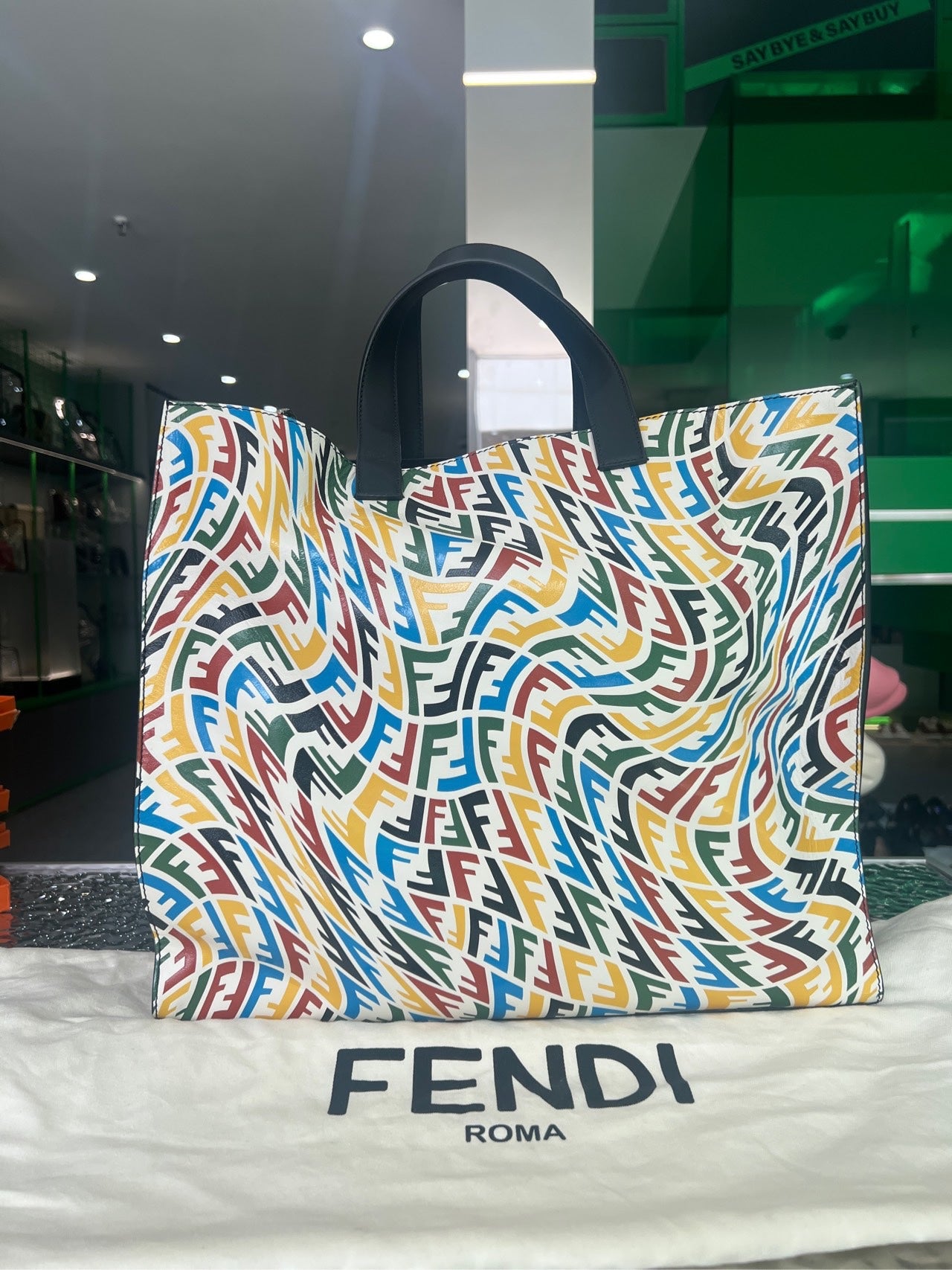 Fendi Multicolor Shoulder Bag