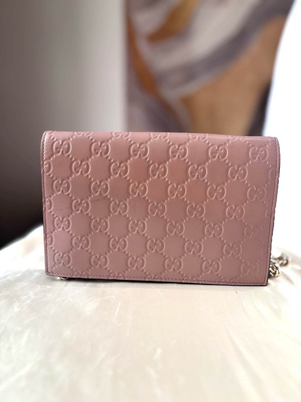 Gucci Leather Pink Crossbody
