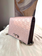 Gucci Leather Pink Crossbody
