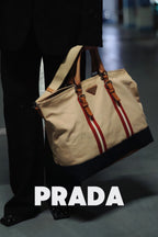 Prada Canvas Duffle
