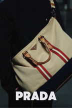 Prada Canvas Duffle