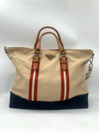 Prada Canvas Duffle