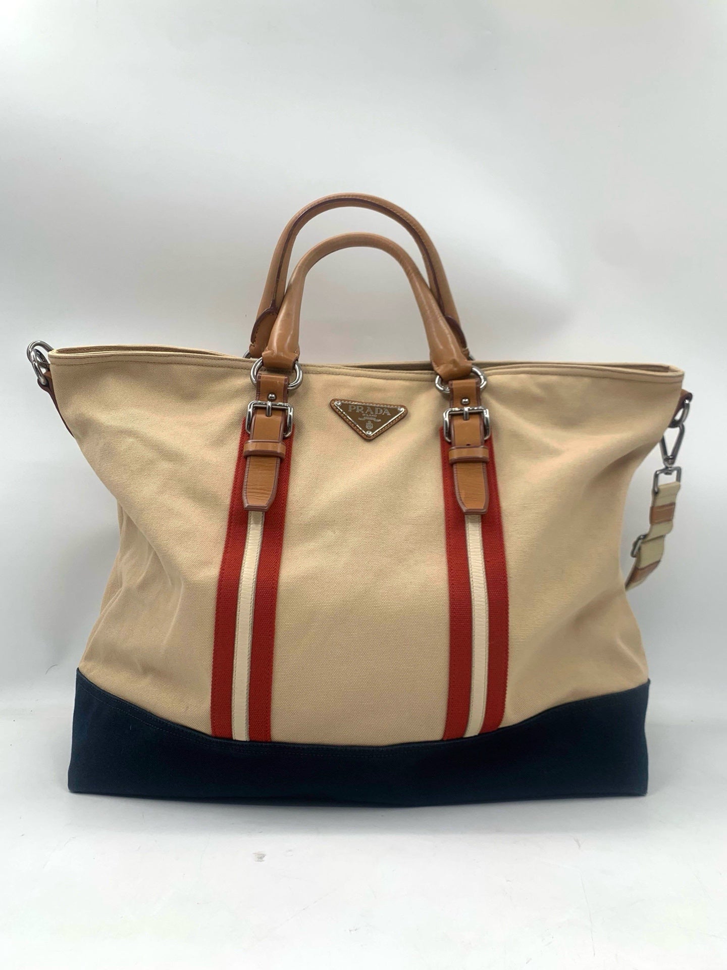 Prada Canvas Duffle