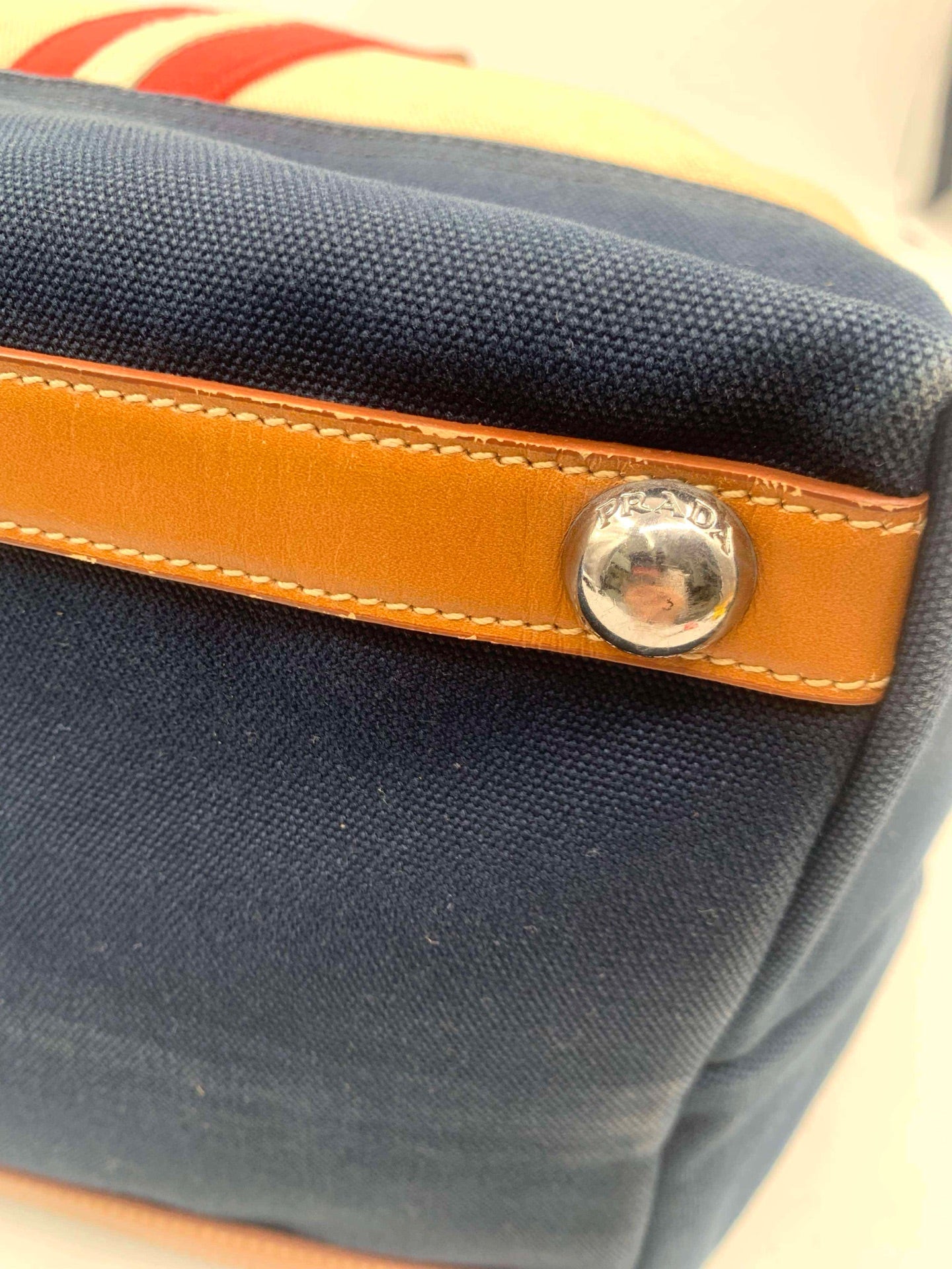 Prada Canvas Duffle