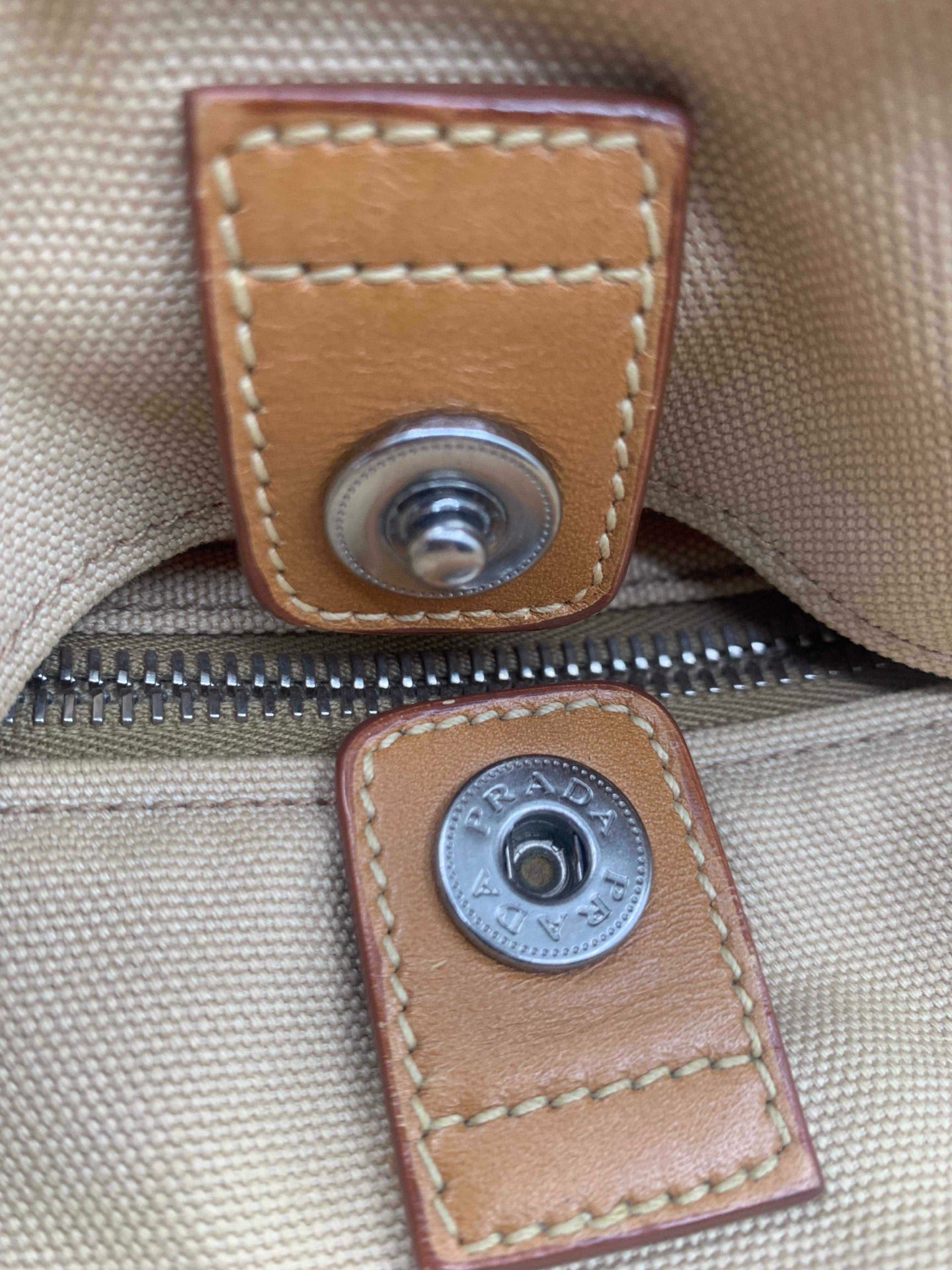 Prada Canvas Duffle