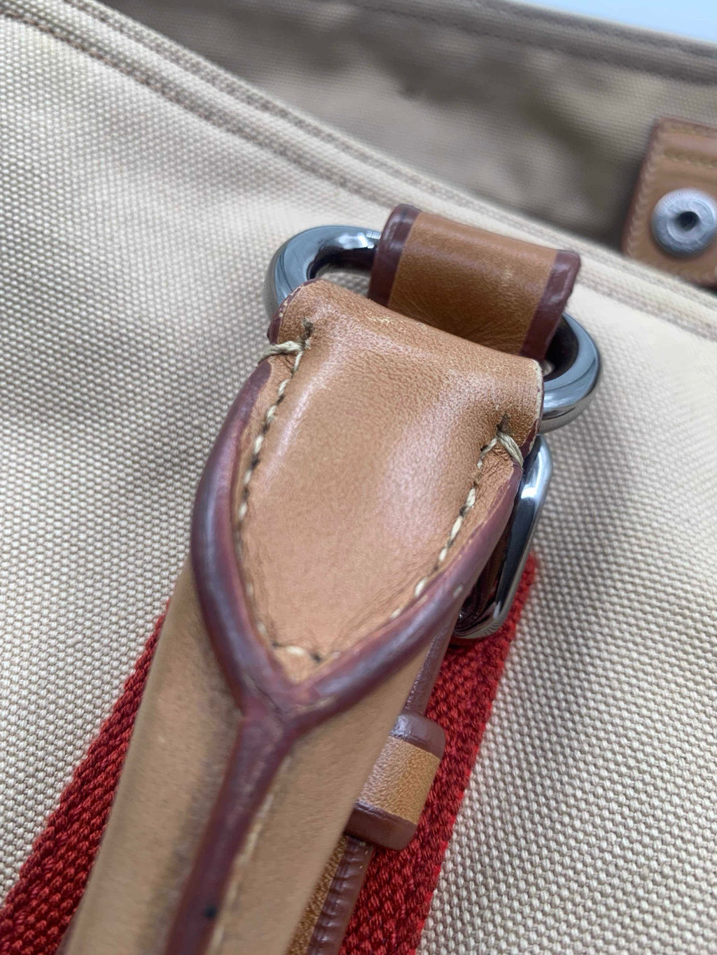Prada Canvas Duffle