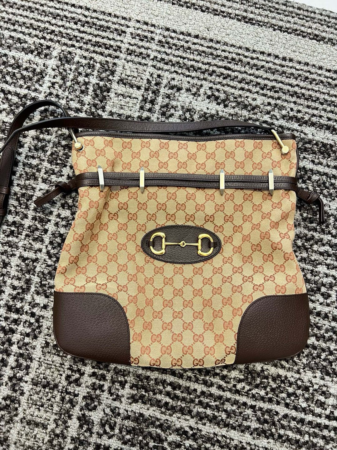 Gucci Canvas Messenger Bag