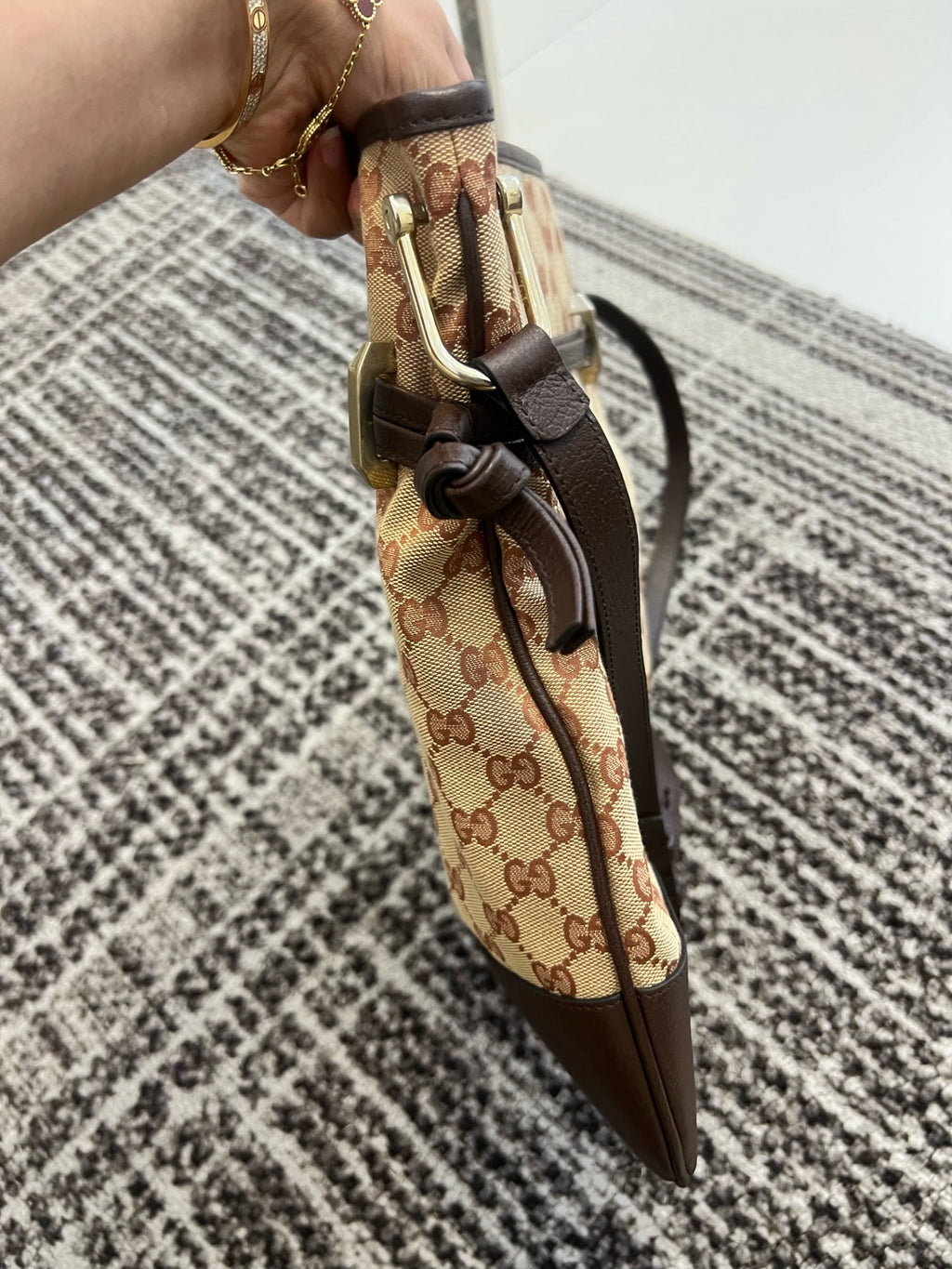 Gucci Canvas Messenger Bag