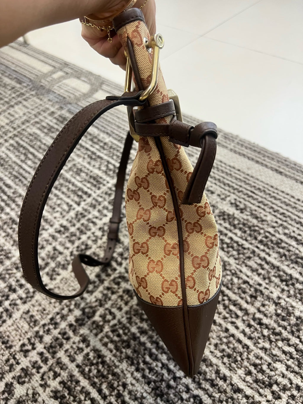 Gucci Canvas Messenger Bag