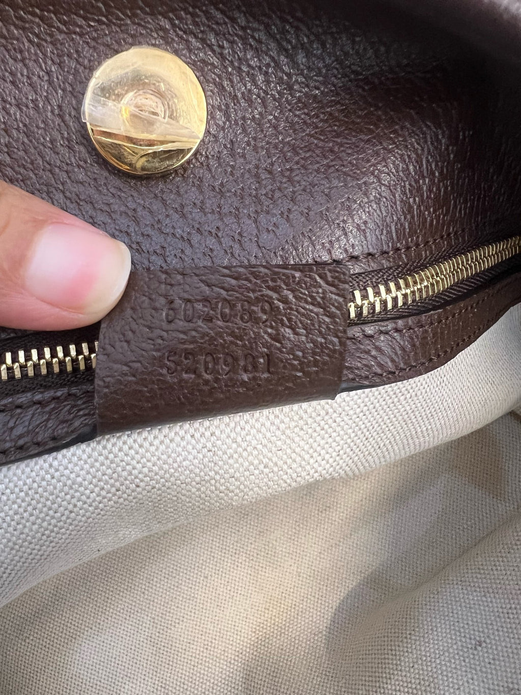 Gucci Canvas Messenger Bag