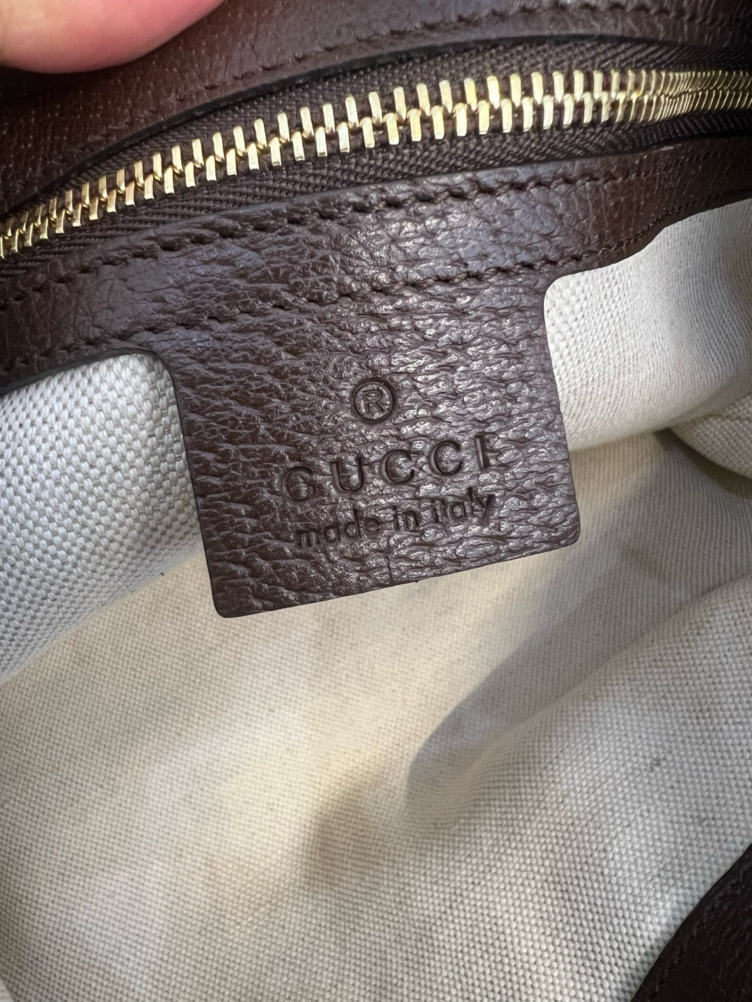 Gucci Canvas Messenger Bag