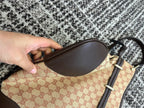 Gucci Canvas Messenger Bag