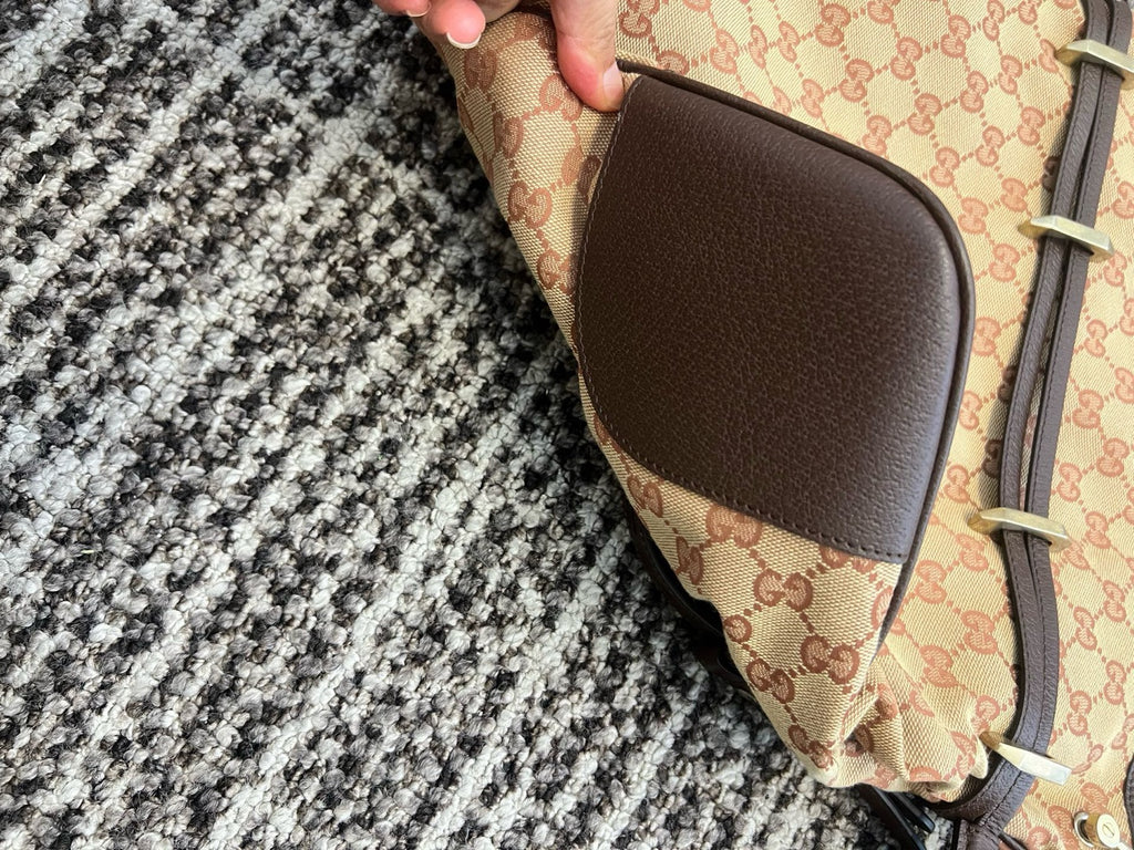 Gucci Canvas Messenger Bag