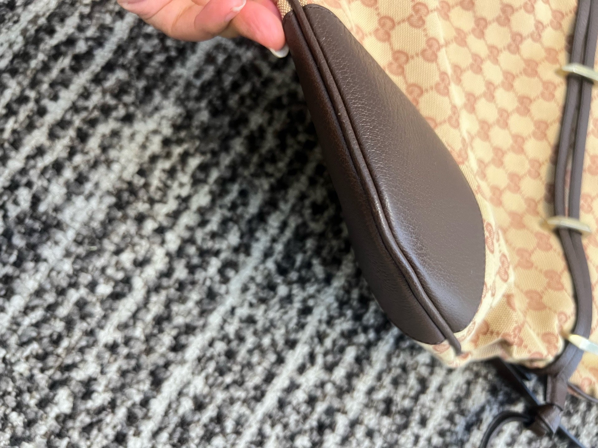 Gucci Canvas Messenger Bag