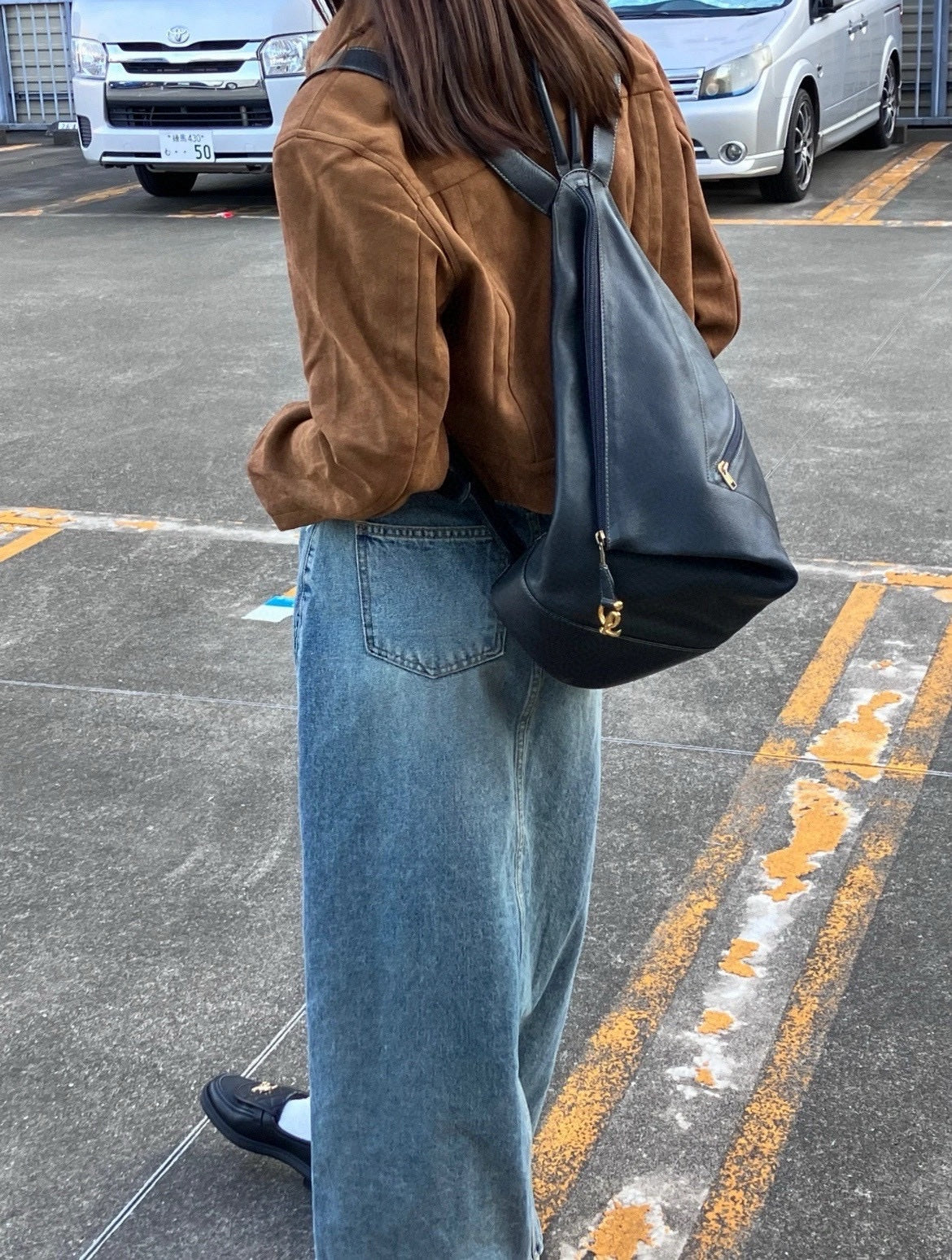 Loewe Black Backpack