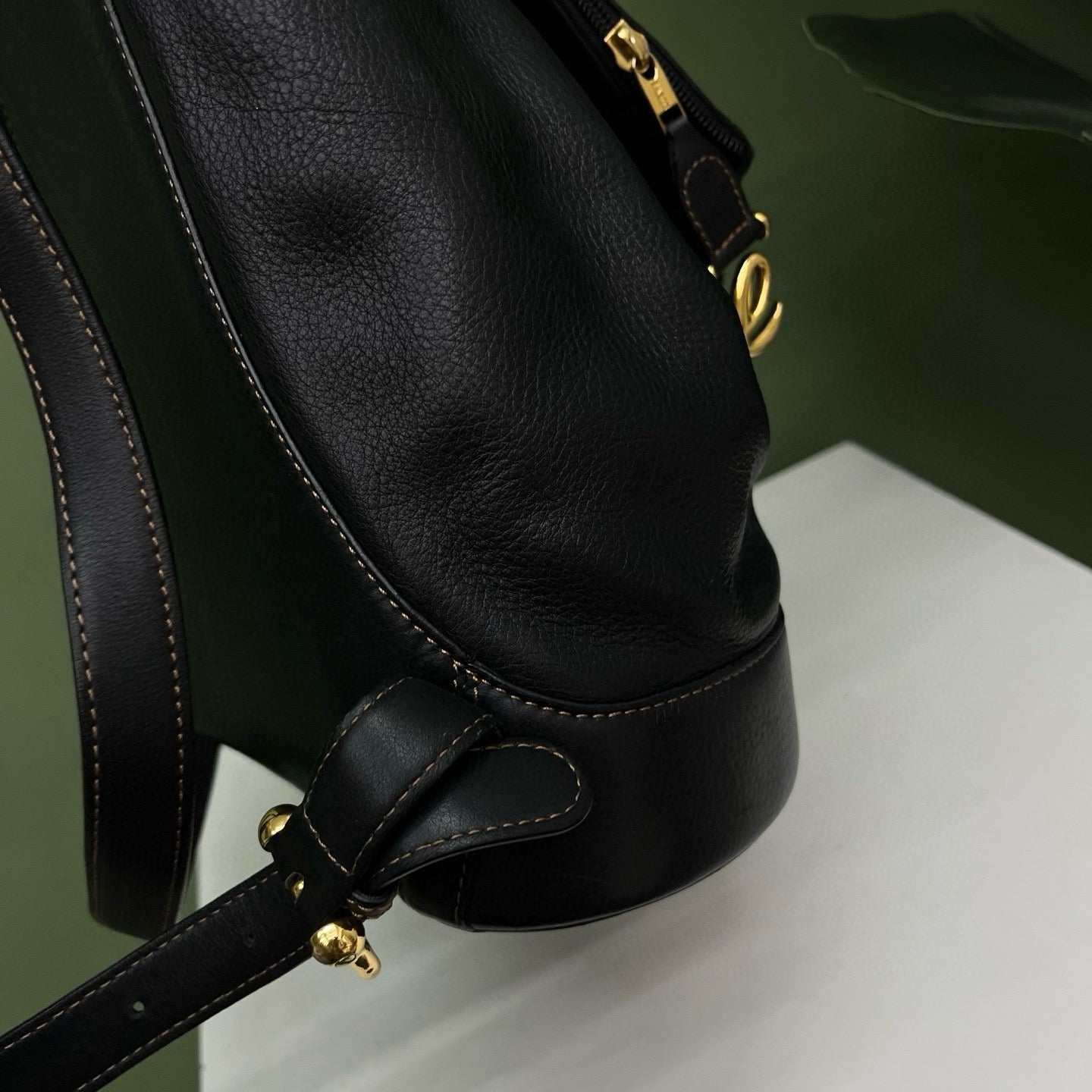 Loewe Black Backpack
