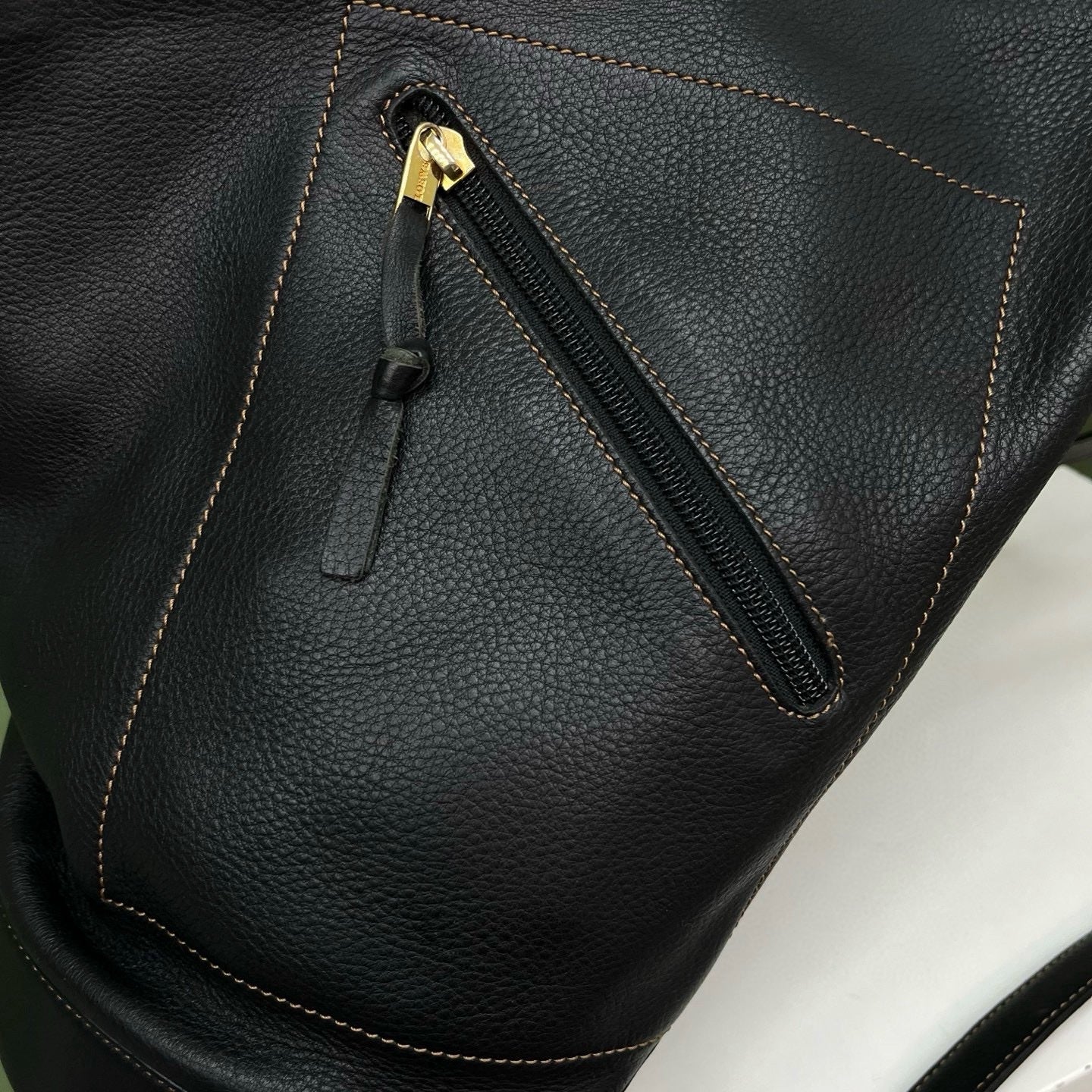Loewe Black Backpack