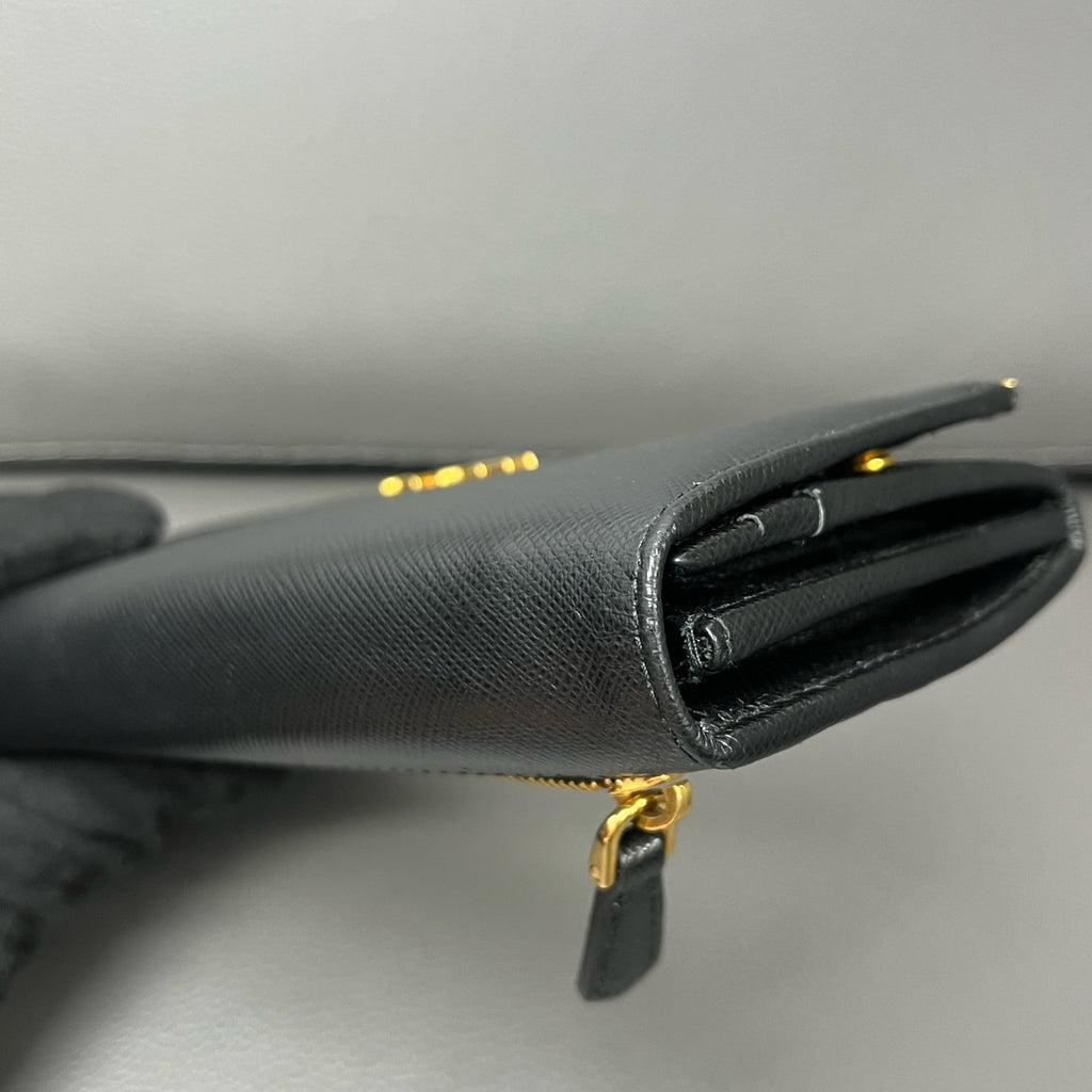 Prada Gold Clutch