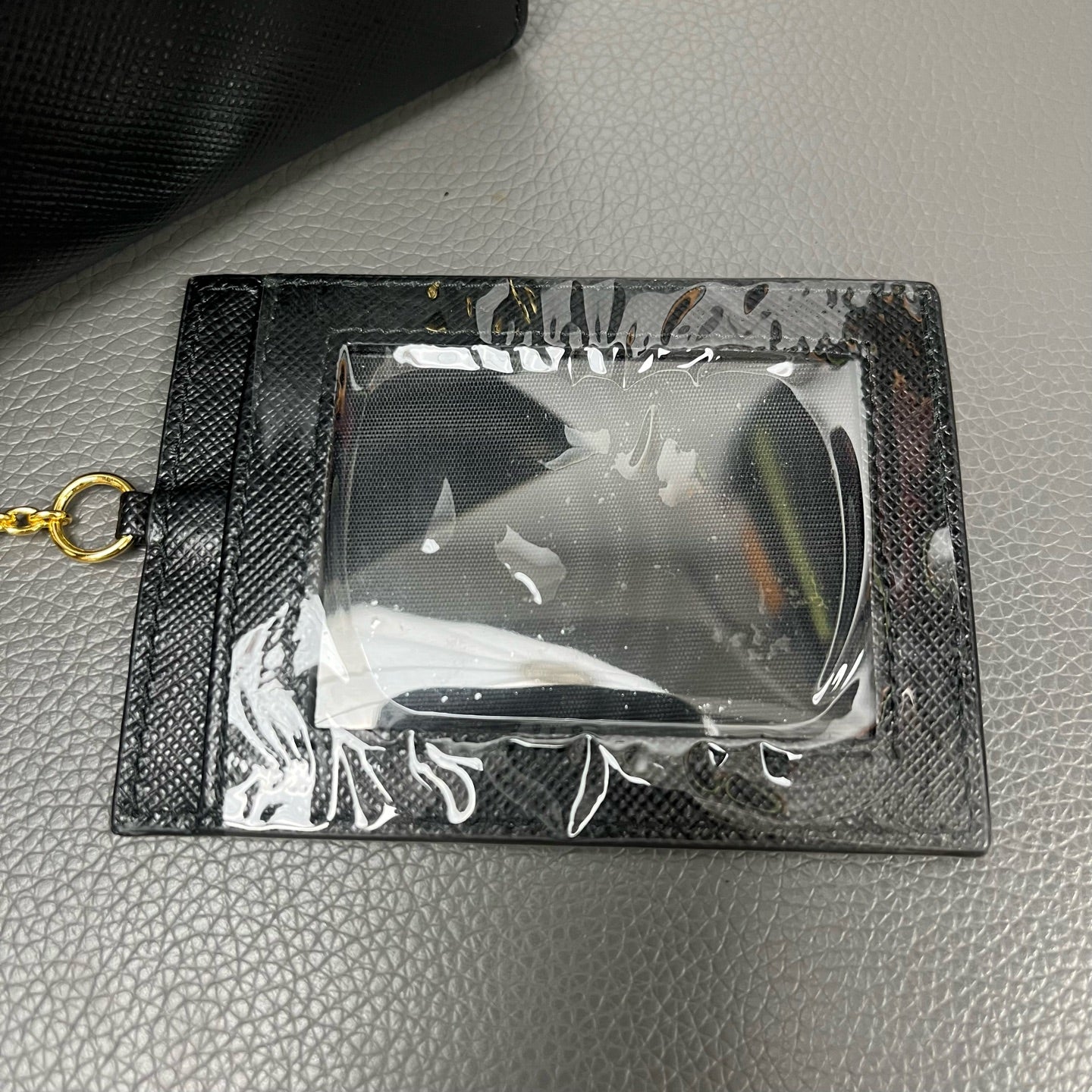 Prada Gold Clutch