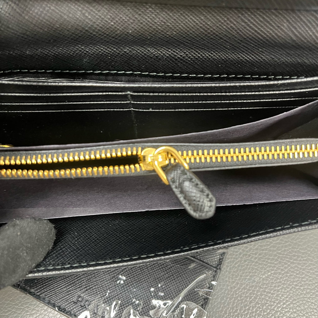 Prada Gold Clutch
