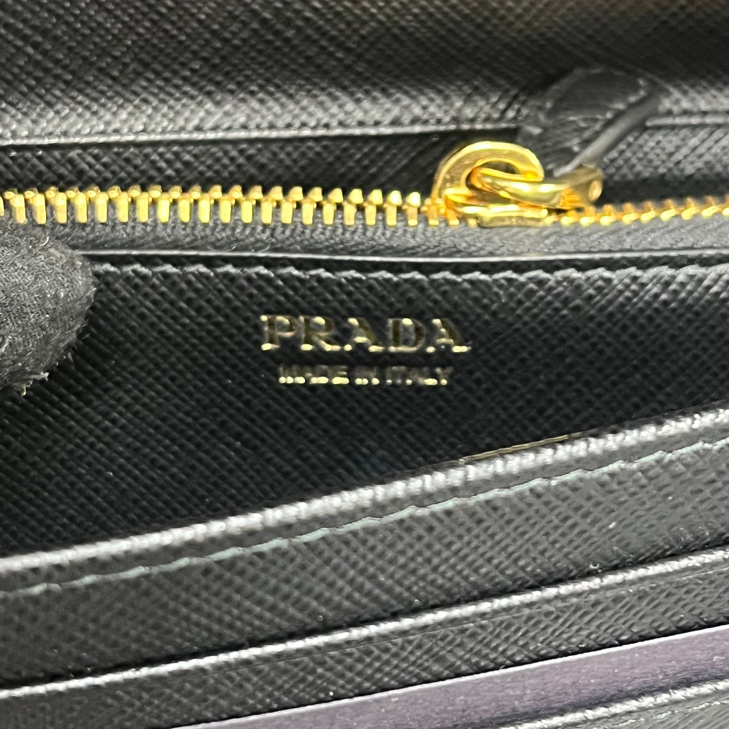 Prada Gold Clutch