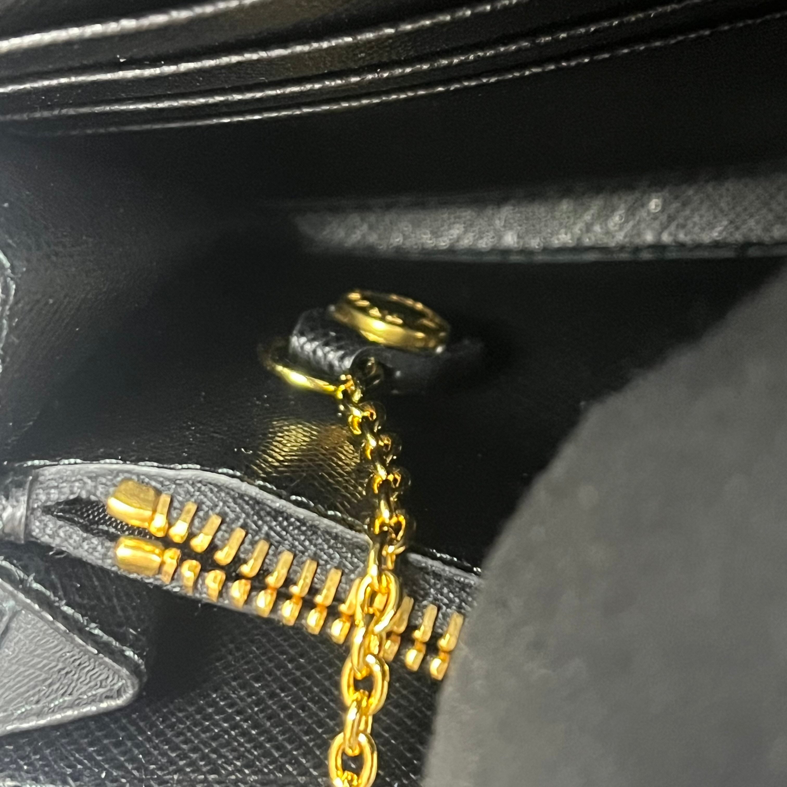 Prada Gold Clutch