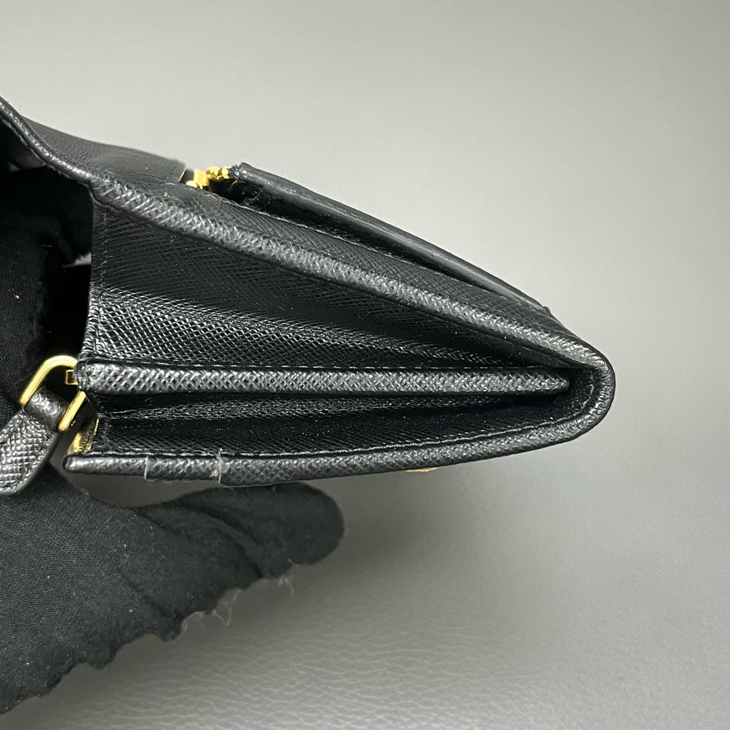 Prada Gold Clutch
