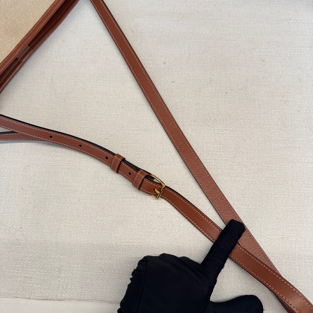 Celine Linen Bucket & Drawstring Bag