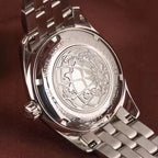 Longines White Automatic (self-winding) watch