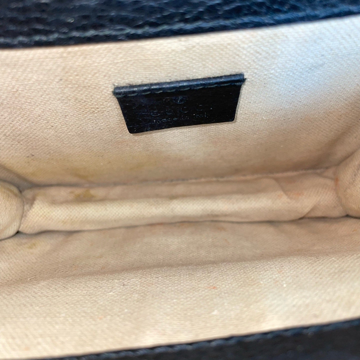 Gucci Dionysus Collection Leather Black 421970 CAOGN 8176