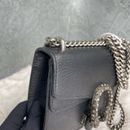 Gucci Dionysus Collection Leather Black 421970 CAOGN 8176