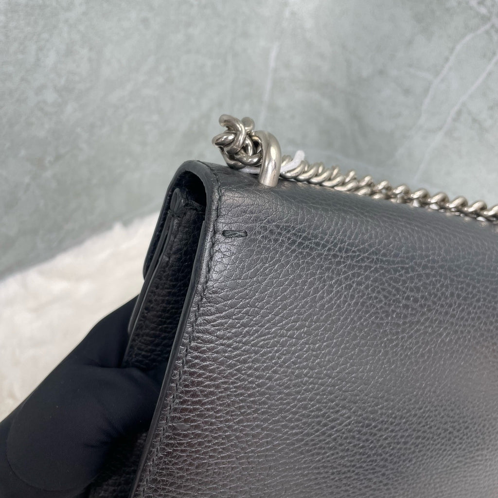 Gucci Dionysus Collection Leather Black 421970 CAOGN 8176