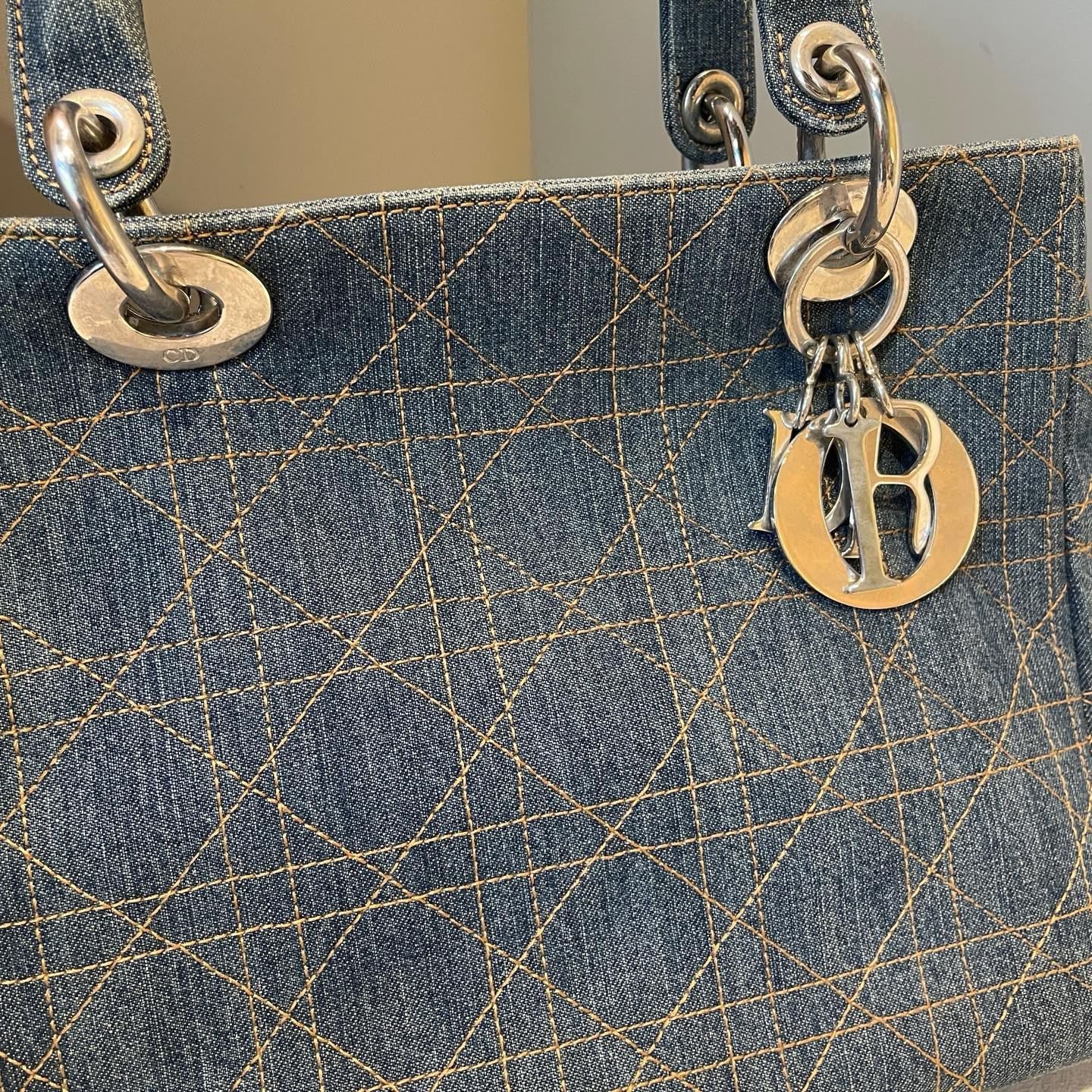 Dior Metal Satchel