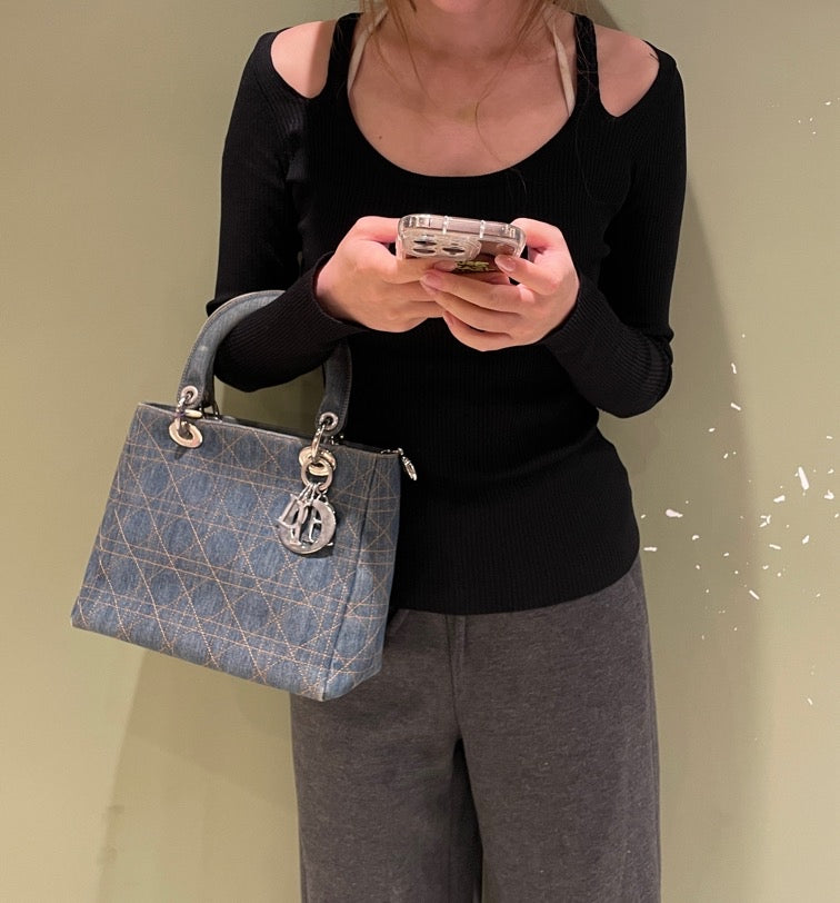 Dior Metal Satchel