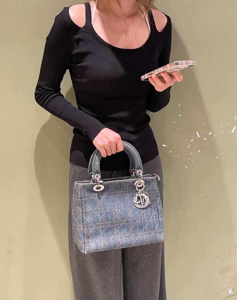 Dior Metal Satchel
