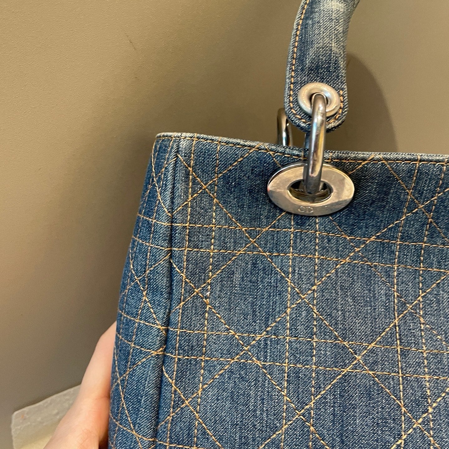 Dior Metal Satchel