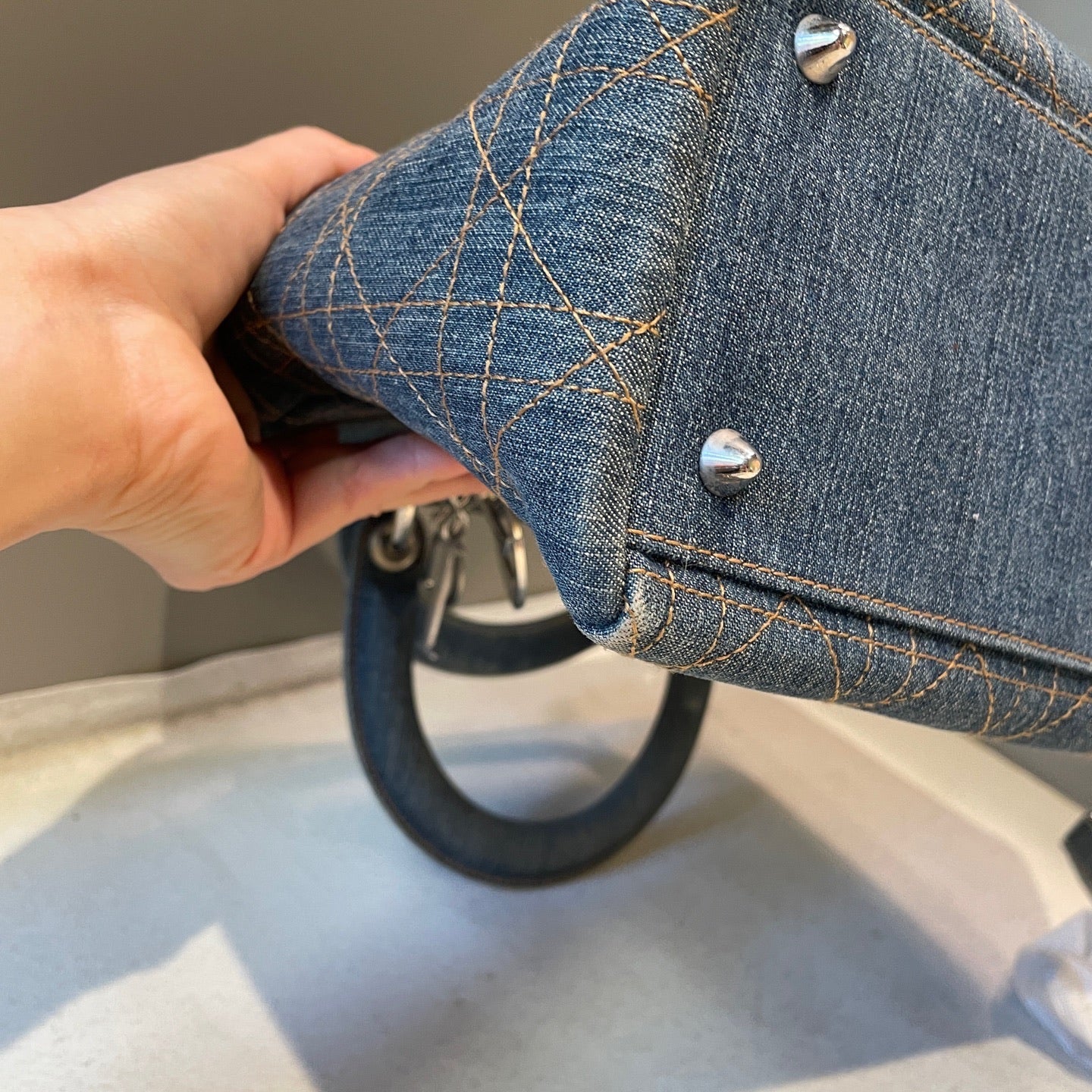 Dior Metal Satchel