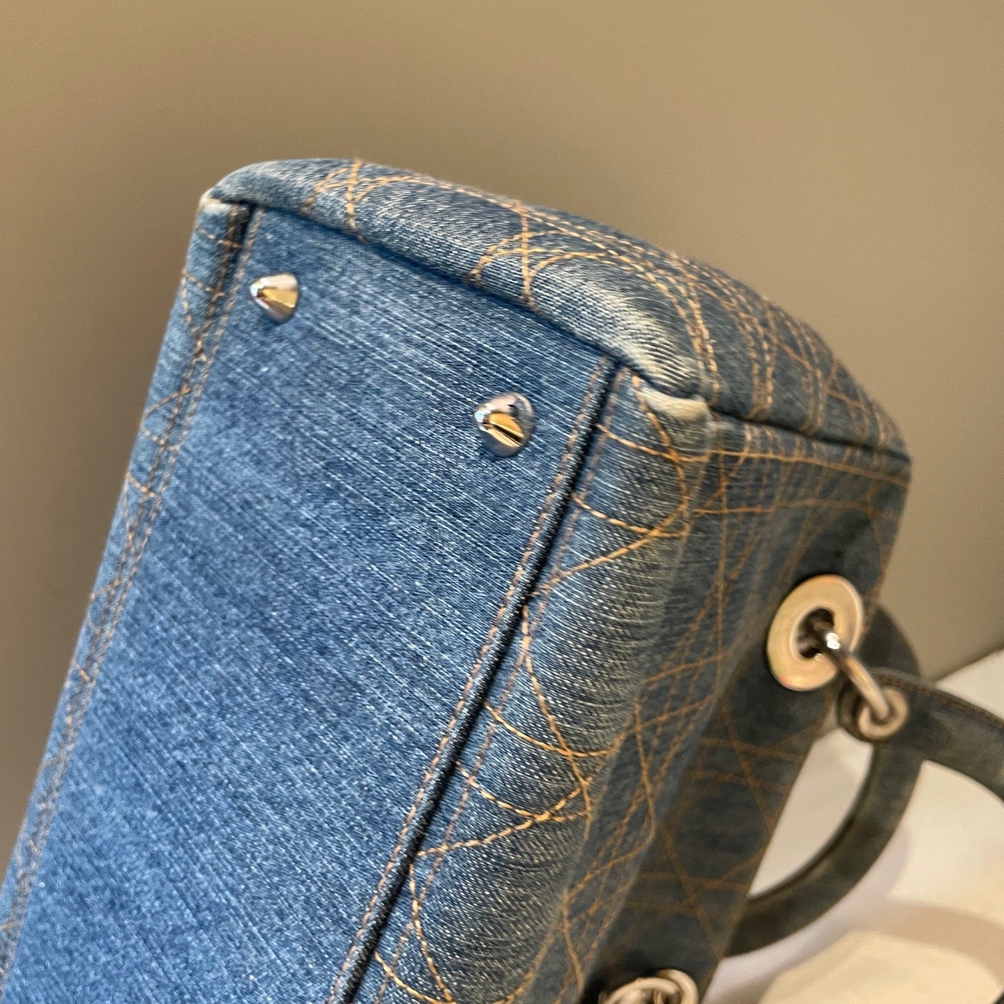 Dior Metal Satchel