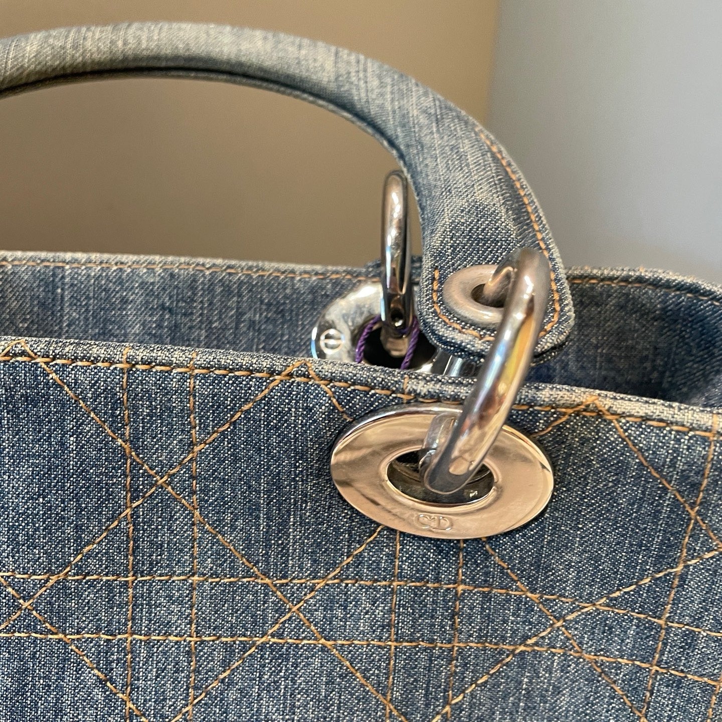 Dior Metal Satchel